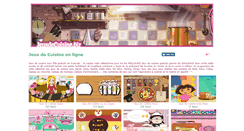 Desktop Screenshot of jeuxdecuisine.biz